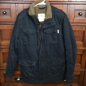 Hollister Navy Blue Coat